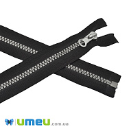 Блискавка тракторна роз'ємна 100 см, Тип 5, Чорна (ZIP-060401)