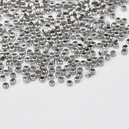 Намистини Стоппери, 1,5 мм, Круглі, Темне срібло (BUS-060566)