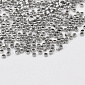 Намистини Стоппери, 1,5 мм, Круглі, Темне срібло (BUS-060566)