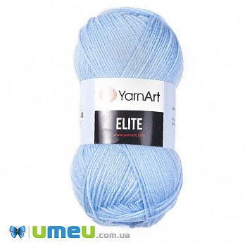 Пряжа YarnArt Elite 100 г, 300 м, Голубая 215, 1 моток (YAR-043294)