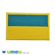 Термоаппликация Флаг Украины, 8х5 см, 1 шт (APL-046136)
