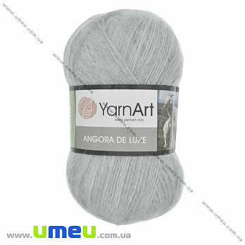 Пряжа YarnArt Angora De Luxe 100 г, 520 м, Серая 282, 1 моток (YAR-035001)