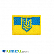 Термоаппликация Флаг Украины, 6х4 см, 1 шт (APL-048955)