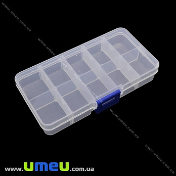Органайзер для зберігання на 10 осередків, 13х6,5 см (INS-014202)