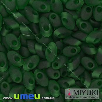 Бісер японський Miyuki LMA №146F, 4х7 мм, Зелений матовий (BIS-036719)