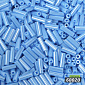 Бісер чеський Стеклярус 3, №68020, Блакитний, Перламутровий, 7 мм (BIS-058905)