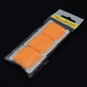 Акриловые нитки, №12155, Оранжевые (MUL-058862)