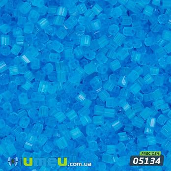 Бісер чеський Сатин 11/0, №05134, Блакитний (BIS-043787)
