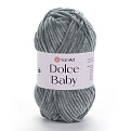Пряжа YarnArt Dolce Baby 50 г, 85 м, Серая 760 (YAR-061646)