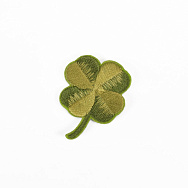 Термоаплікація Конюшина зелена, 4,3х3,2 см (APL-060029)