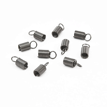 Зажимы пружинки, 10х4,5 мм, Черный (ZAG-031815)