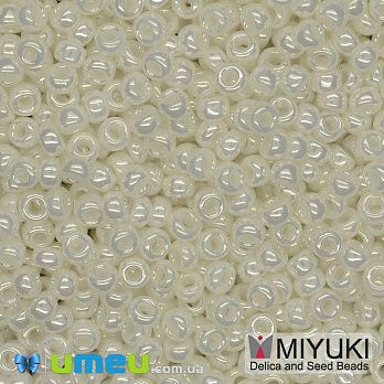 Бісер японський Miyuki круглий RR 11/0 №591, Молочний (BIS-045646)