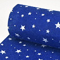 Фетр Зірочки 1 мм, 20х28 см, Синій (FLT-056588)