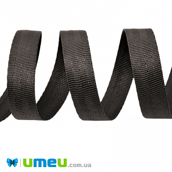 Стрічка ремінна для рюкзаків (стропа) «Ялинка», 25 мм, Коричнева (LEN-040952)