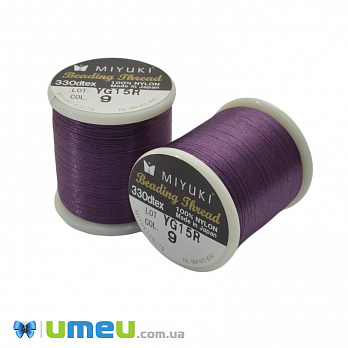 Нить для бисера Miyuki 09, Фиолетовая, 50 м (MUL-045285)