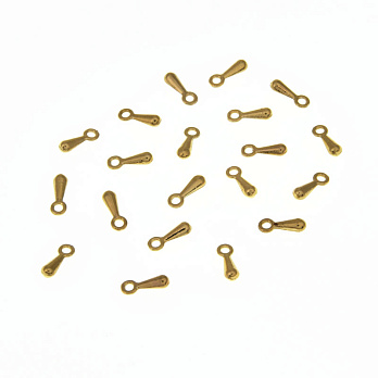 Кінцевіки, 7х2 мм, Золото (ZAG-033745)