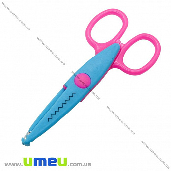 Ножницы фигурные пластиковые, 13 cм (INS-021194)