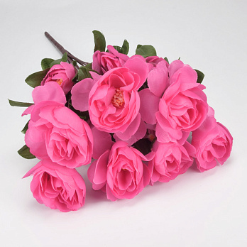 Букет камелії, 38 см, Рожевий (DIF-062135)