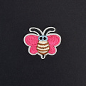 Термоаппликация Пчёлка, 3,8х3,2 см, Розовая (APL-060025)