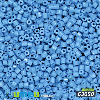 Бісер чеський Рубка 10/0, №63050, Синій натуральний (BIS-018318)