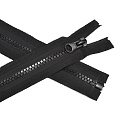 Молния тракторная Квадратный зуб разъемная 90 см, Тип 5, Черная (ZIP-060387)