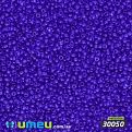 Бисер чешский 15/0, №30050, Фиалковый, Прозрачный (BIS-031289)