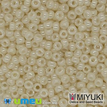 Бісер японський Miyuki круглий RR 11/0 №594, Кремовий (BIS-045648)