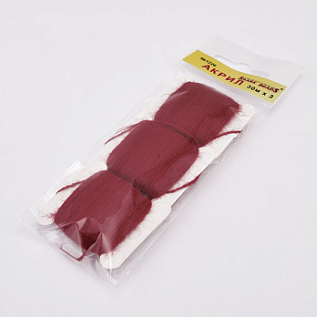 Акрилові нитки, №1226, Бордові (MUL-058780)