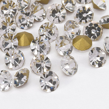 Стразы конусные SS22 (5,0 мм), Белые (STR-061282)