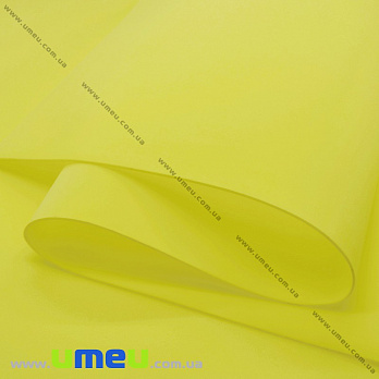 Фоамиран зефирный (Китай), 50х50 см, Желтый (FOM-033768)