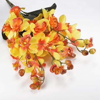 Букет орхидей, 70 см, Оранжевый (DIF-062116)
