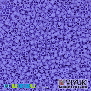 Бісер японський Miyuki Delica 11/0 DB760, Фіалковий матовий (BIS-047490)