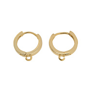 Швензы круглые, Латунь с покрытием 14 kt, 15х13х2,5 мм (OSN-053113)