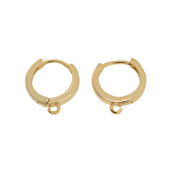 Швензы круглые, Латунь с покрытием 14 kt, 15х13х2,5 мм (OSN-053113)