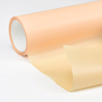 Упаковочная пленка матовая, Персиковая, 66смх8м (UPK-060261)