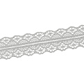 Мереживо тонке, 30 мм, Сіре (LEN-062502)