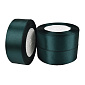 Атласная лента, 30 мм, Зеленая темная (LEN-061102)