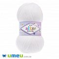 Пряжа Alize Sekerim Bebe 100 г, 320 м, Біла 55 (YAR-047061)