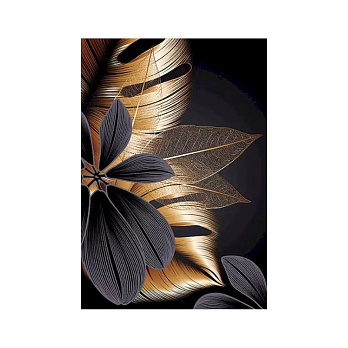 Набор алмазной живописи на подрамнике 50х40 см, Золотой триптих ч.3 (SXM-052386)