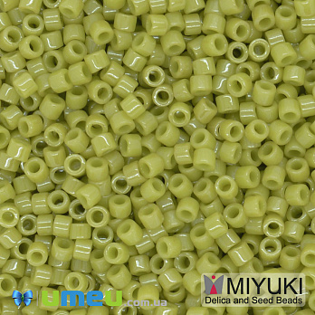 Бісер японський Miyuki Delica 11/0 DB262, Оливковий (BIS-045260)