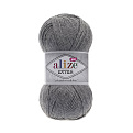 Пряжа Alize Extra 100 г, 220 м, Серая меланжевая 21 (YAR-056285)