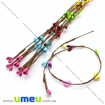 Гілка верби, 40 см, Різнокольорова (DIF-019886)