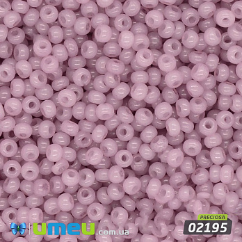 Бісер чеський №434 / 02195, Бузковий, алебастровий, 10/0 (BIS-024084)