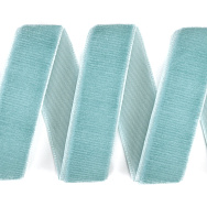 Лента бархатная, 15 мм, Бирюзовая (LEN-061440)