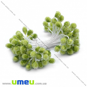 Тычинки на нитке в сахаре, Оливковые (DIF-014995)