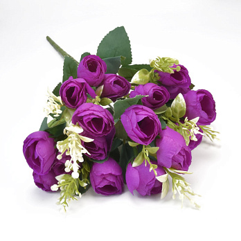 Букет камелий, 42 см, Фиолетовый (DIF-059306)