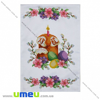 Рушник великодній для виш. бісером VDV, РС Т-13, 45х33 см (SXM-029444)