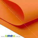 Фоамиран, 1 мм, Оранжевый, 20х30 см (FOM-056467)
