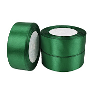 Атласная лента, 30 мм, Зеленая (LEN-061104)