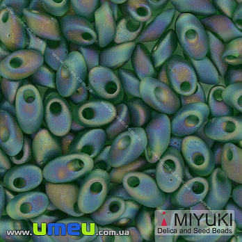 Бісер японський Miyuki LMA №146FR, 4х7 мм, Зелений матовий (BIS-036720)
